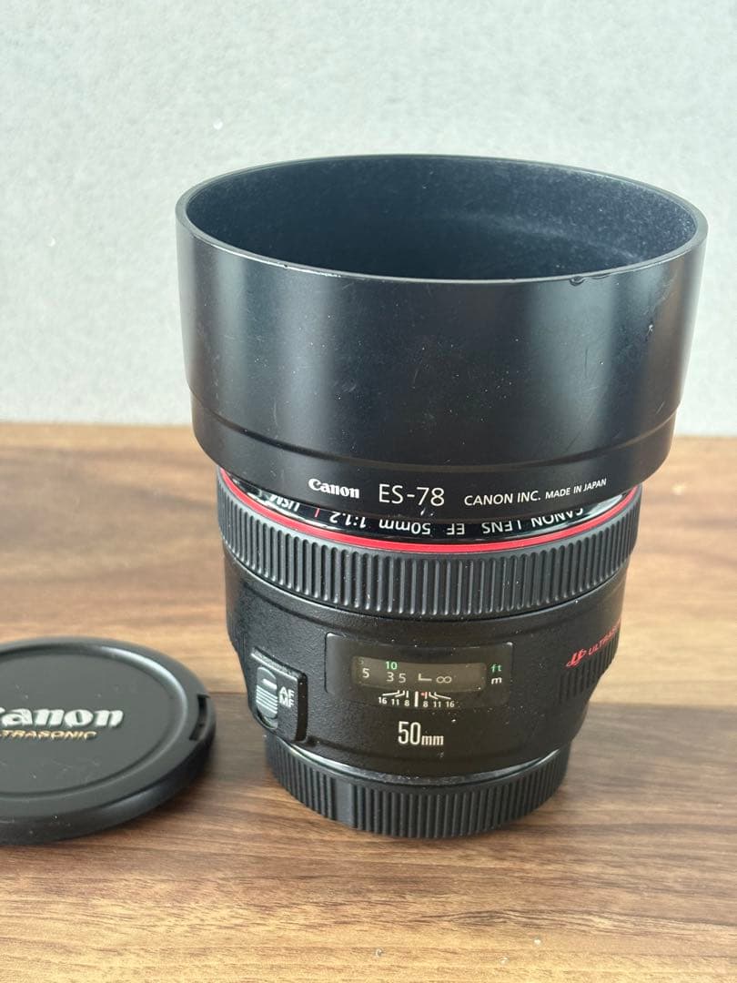 Canon キャノン EF50 F1.2 L USM カメラレンズ 送料無料！