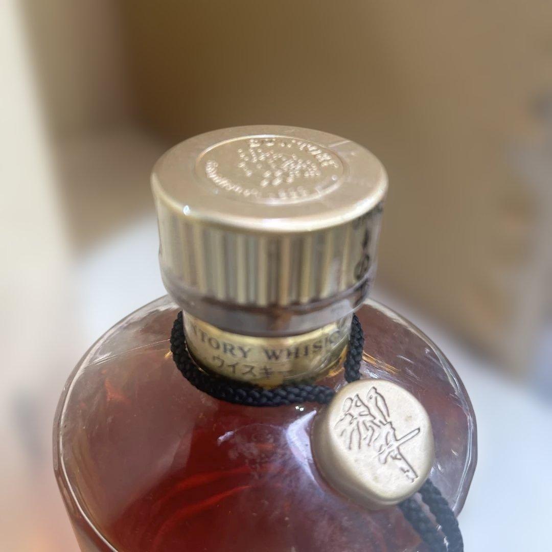 6589②【未開栓】響 旧 裏ゴールドラベル 金キャップ 43％ 700mL