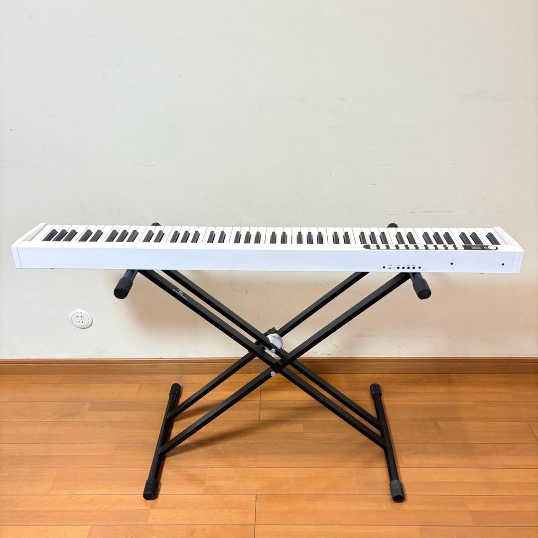 【美品・付属品完備】Longeye 充電式 88鍵盤 電子ピアノ BX-1