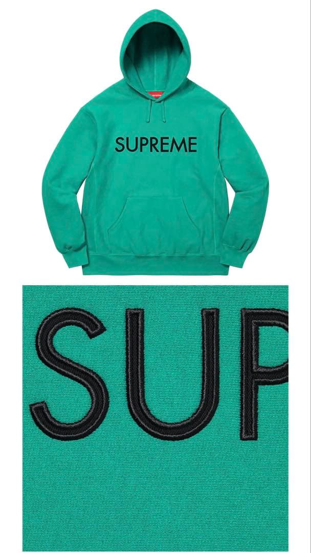 supreme Capital Hooded Sweatshirt パーカー