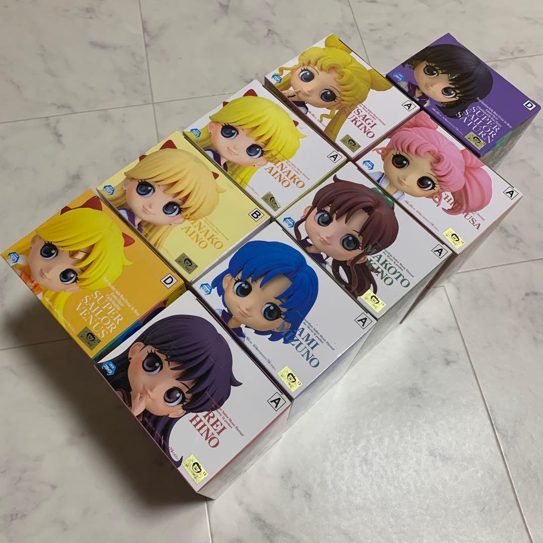 セーラームーン エターナル Qposket 9点セット　フィギュア