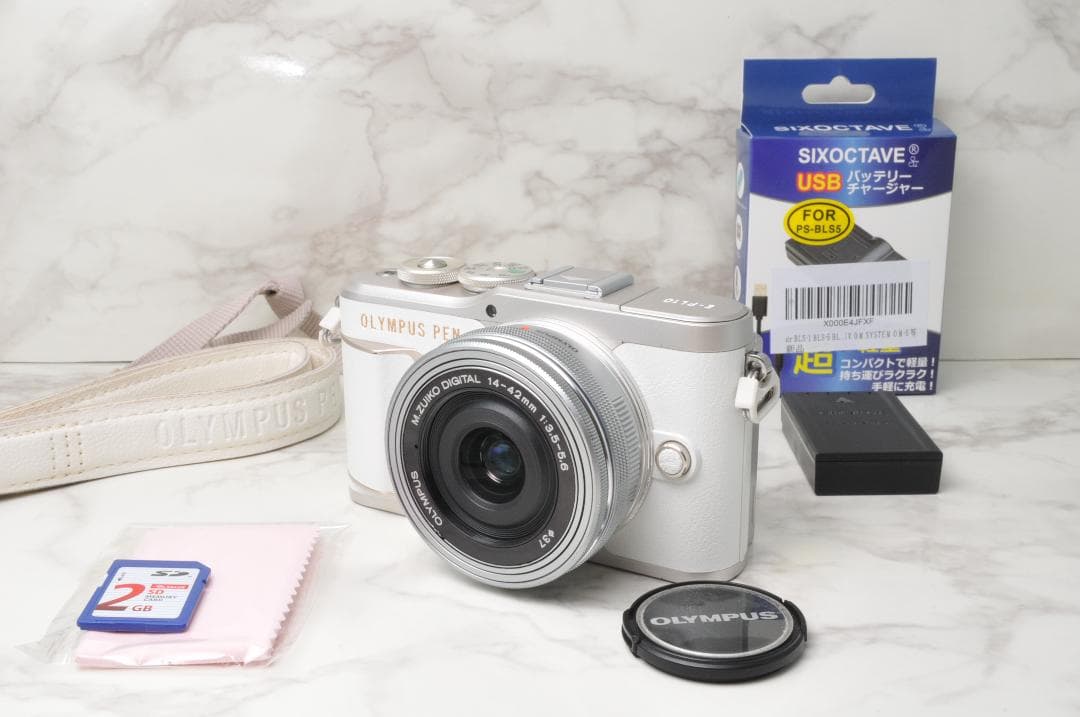 ショット数新品級❣️OLYMPUS PEN E-PL10⭐️Wi-Fi ミラーレス