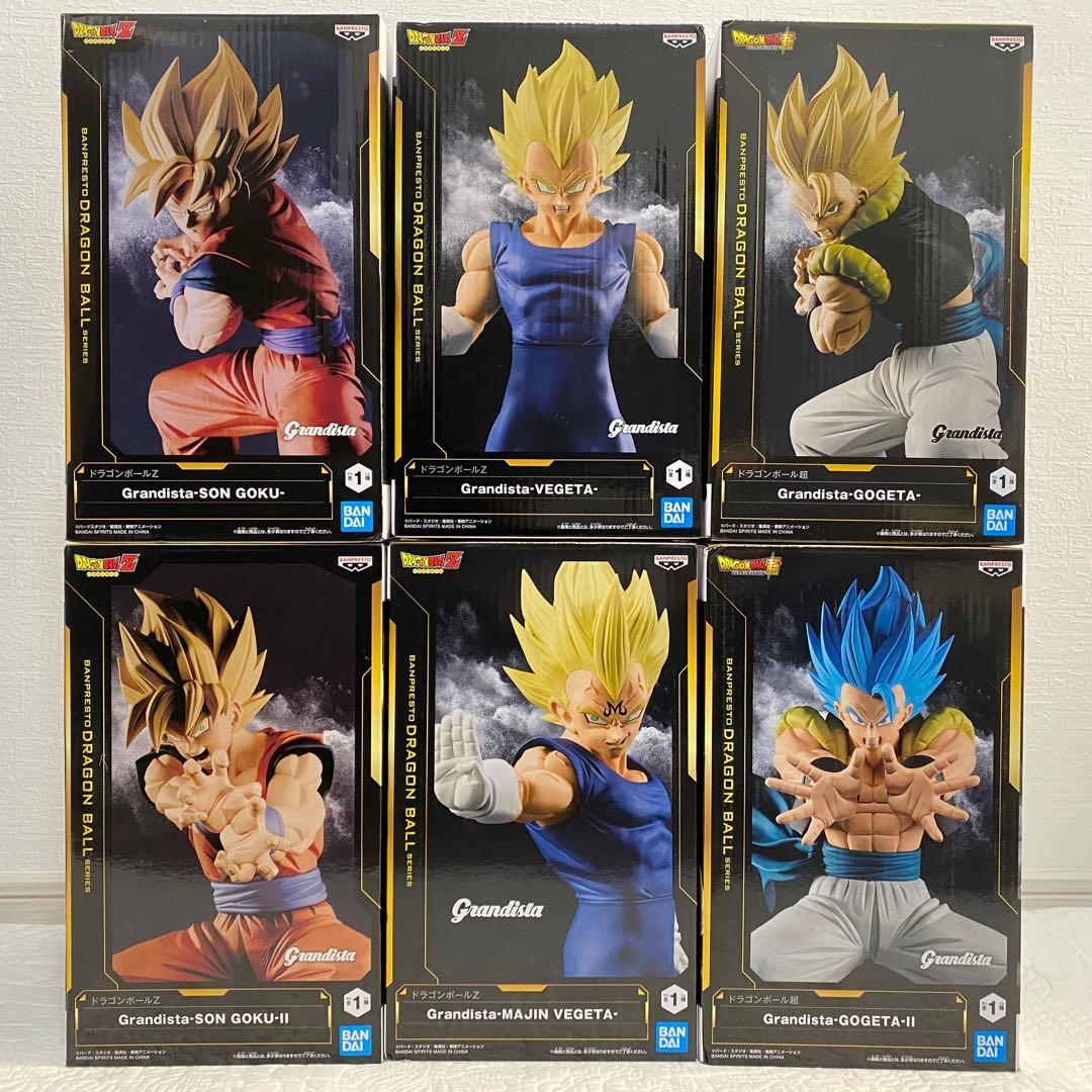 DBZ Grandista 孫悟空 ベジータ 魔人ベジータ ゴジータ 6種セット