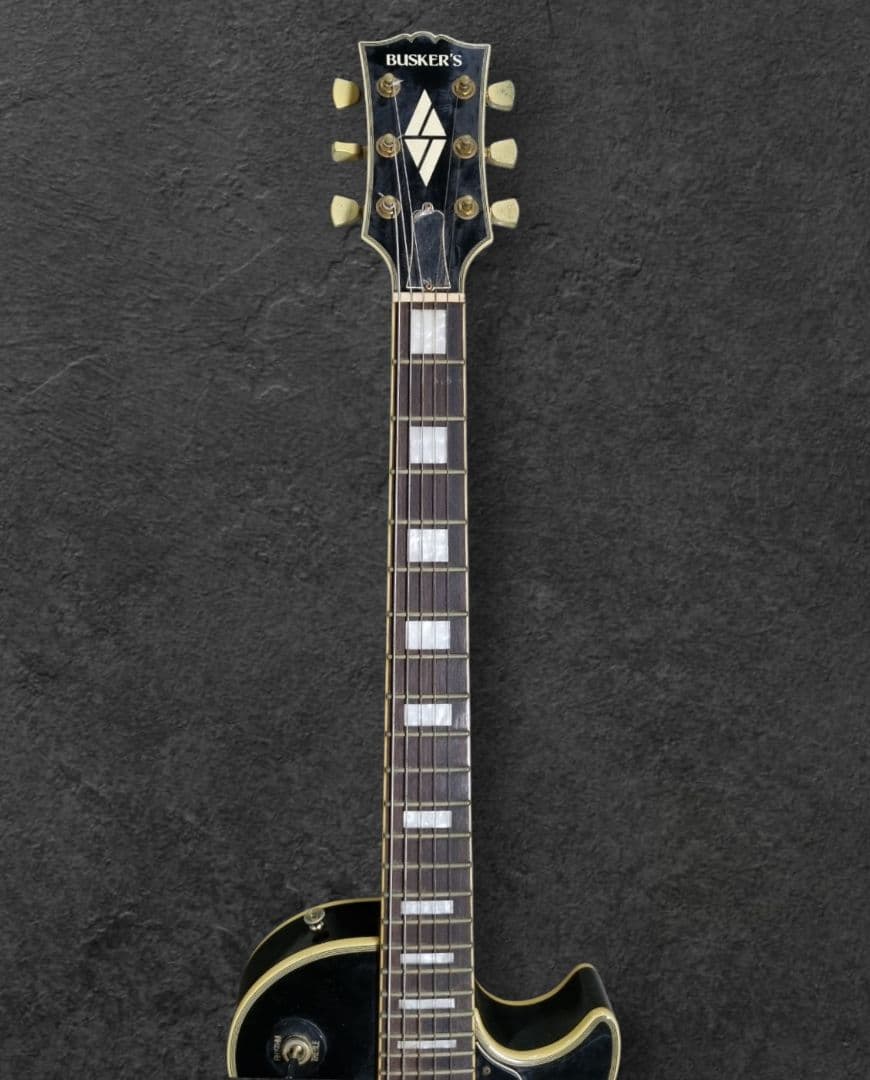 BUSKER'S レスポールカスタム エレキギター ブラック