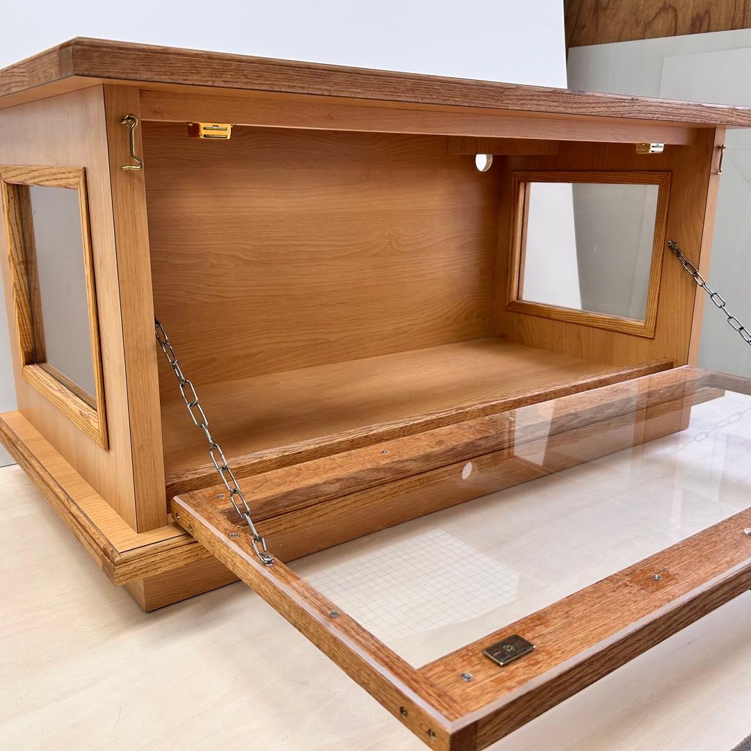 爬虫類ゲージ 一点物 木製 ケージ