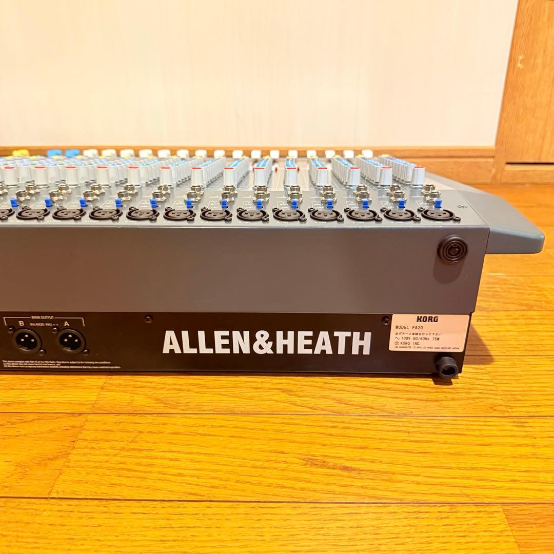 【美品】ALLEN&HEATH PA20 アナログミキサー