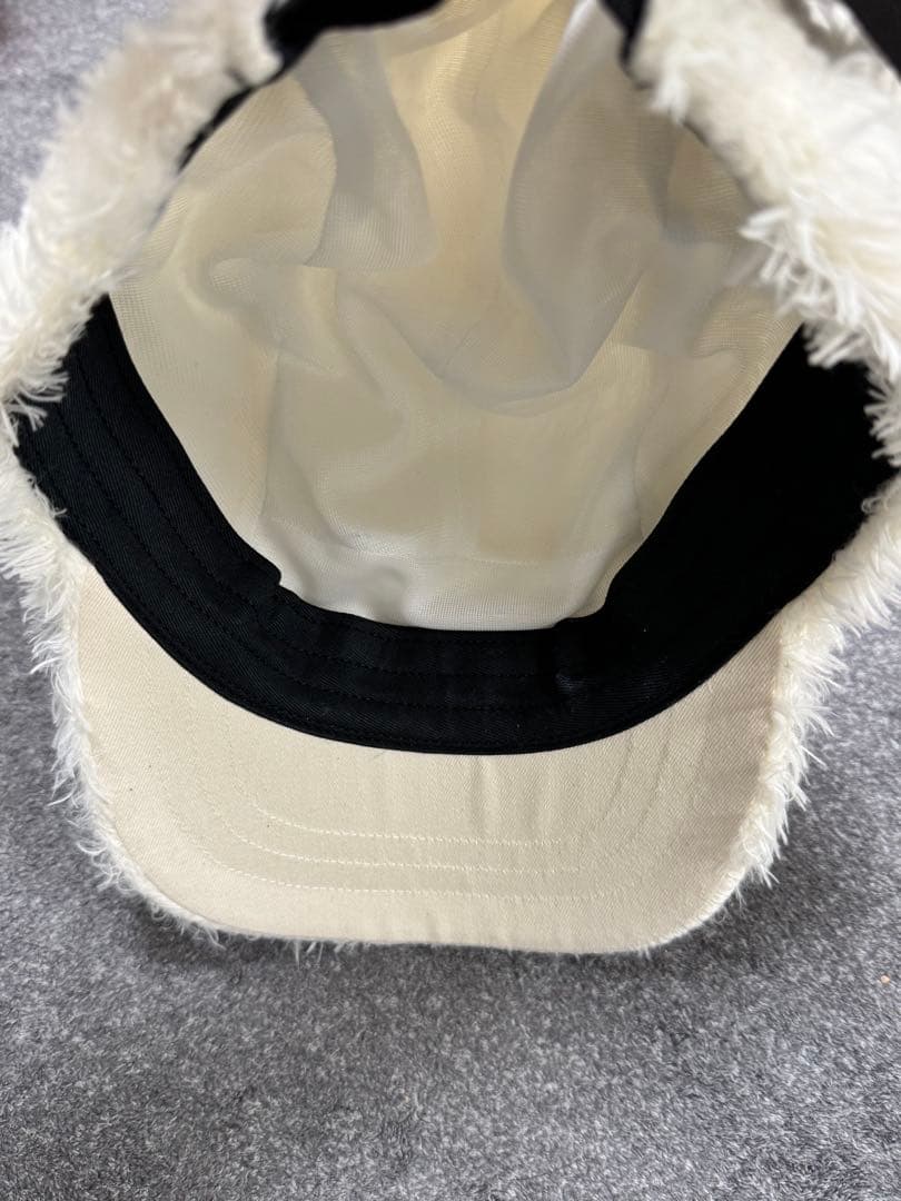 supreme ファーキャンプキャップ