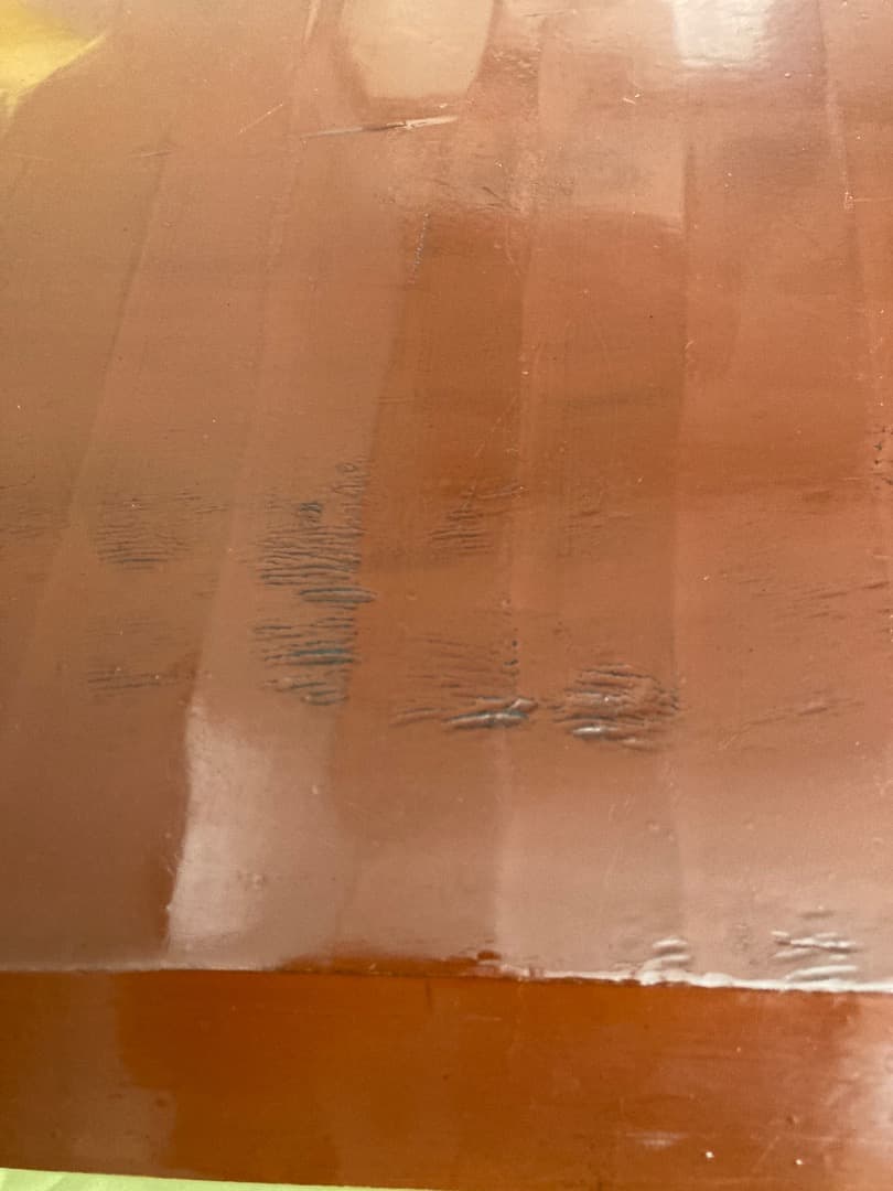 藤原盆 / 骨董　木地盆