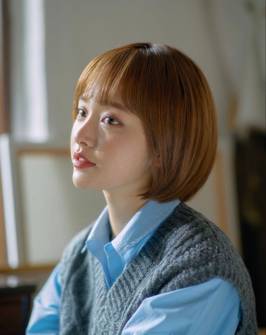 【ピンクエイジ】手植えフルウィッグネイチャーショート