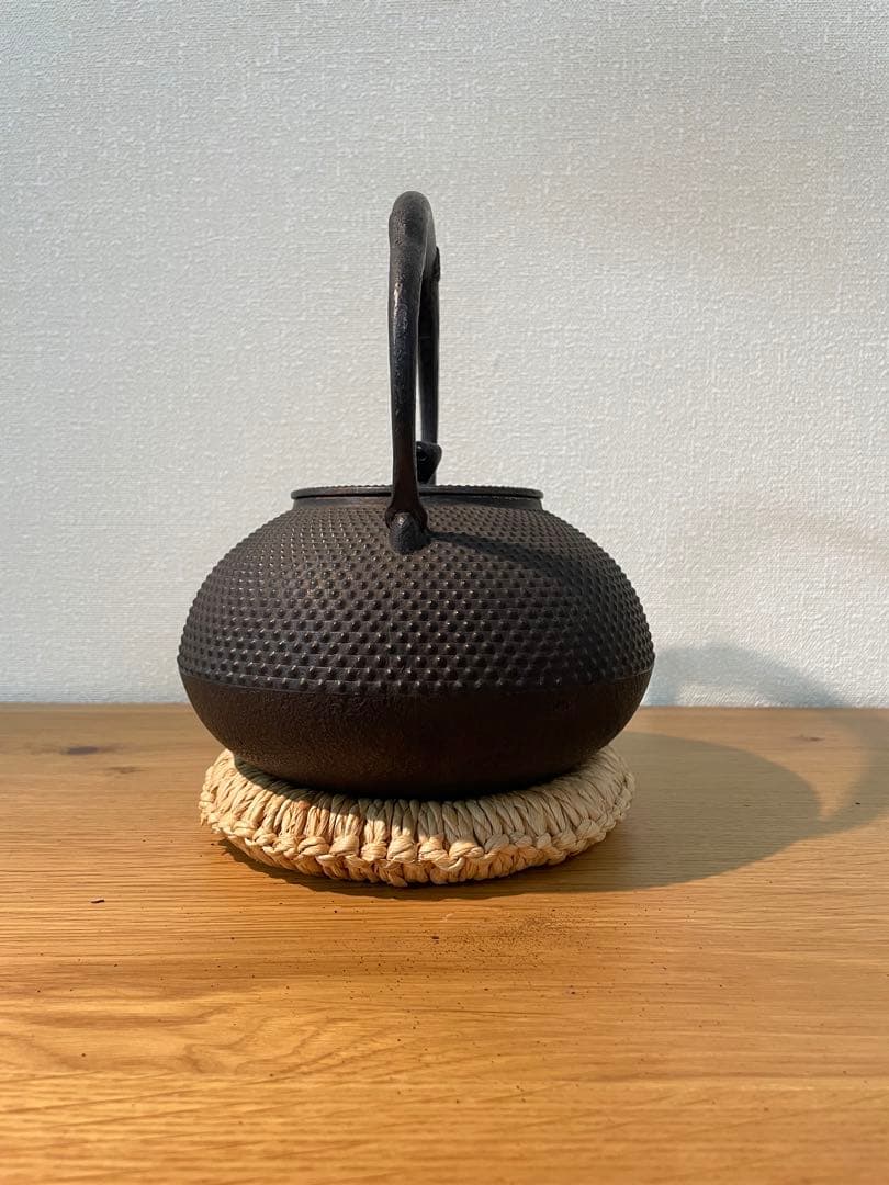 0289 釜師 金澤鶴斎造 鶴州 南部鉄器 南部鉄瓶 急須