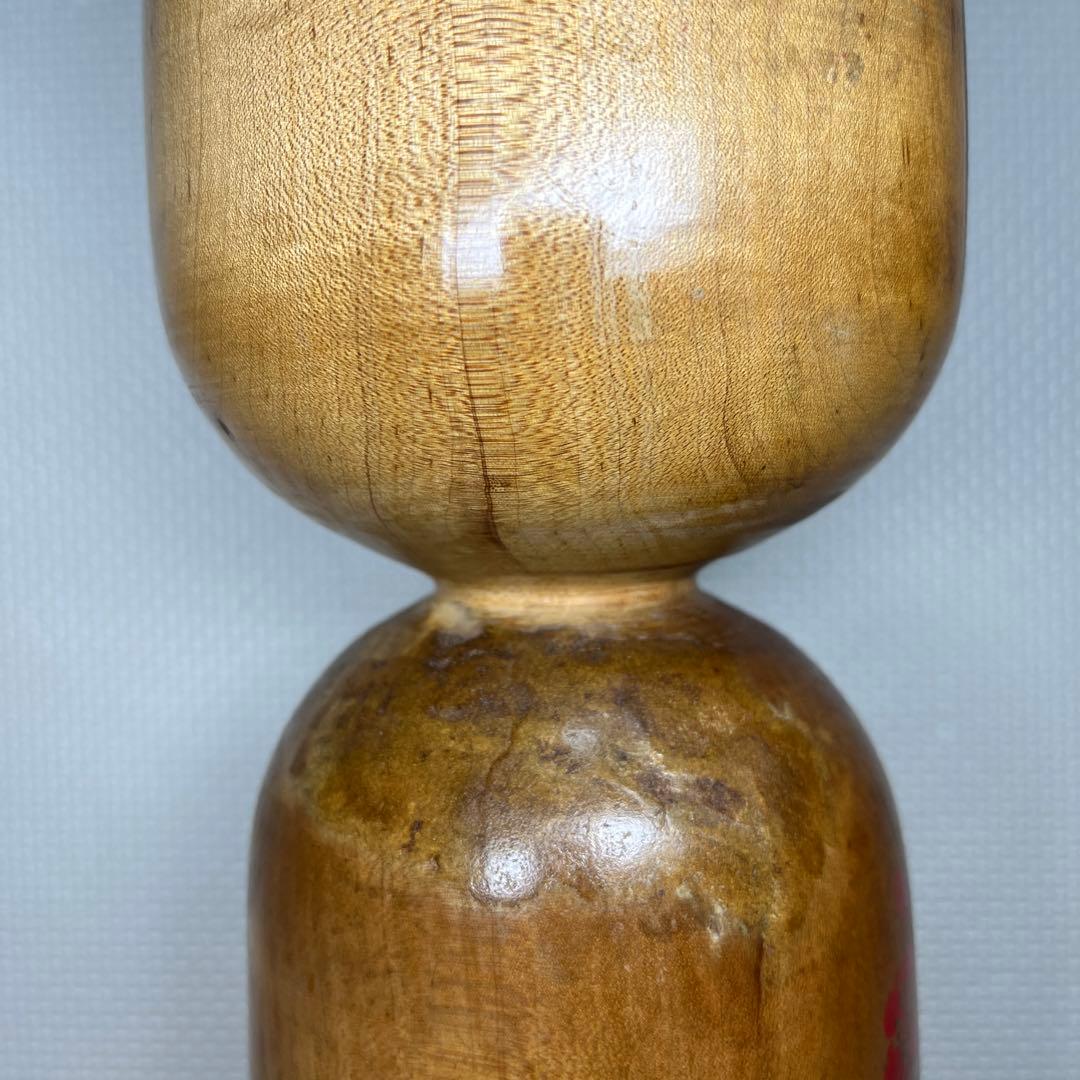 ⭕️木地山こけし1.5尺　伝統こけし　小椋啓太郎指導松竹梅模様　蒔絵師　小野寺重一