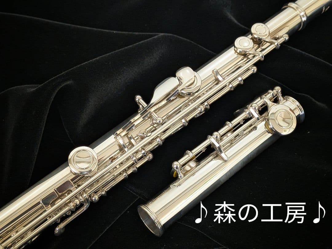 中古フルート専門店‼️部活応援‼️頭部管銀製 ヤマハフルート YFL311Eメカ