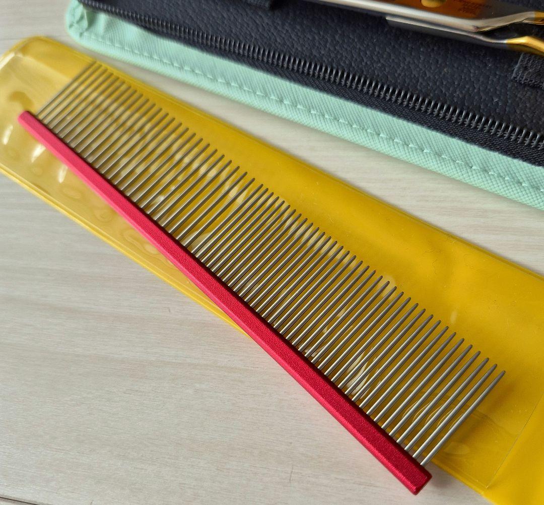 新品★フェニーチェ トリミング用セニングシザー&超軽量トリミングコーム