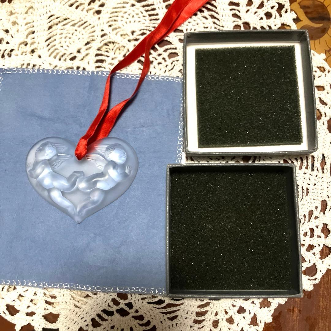 ❤️美品・レア❤️（ペーパーウエイトにも）ラリックのクリスマスオーナメント