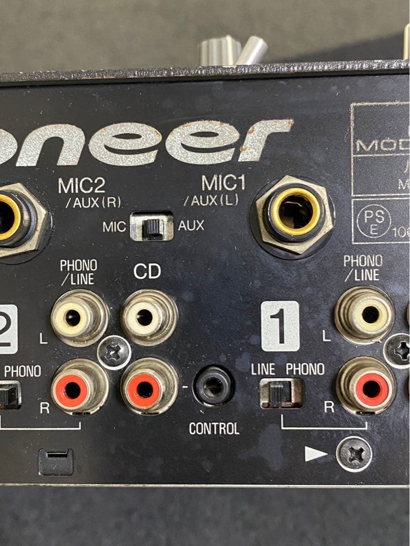 動作未確認 現状品 Pioneer DJM-400 DJミキサー パイオニア