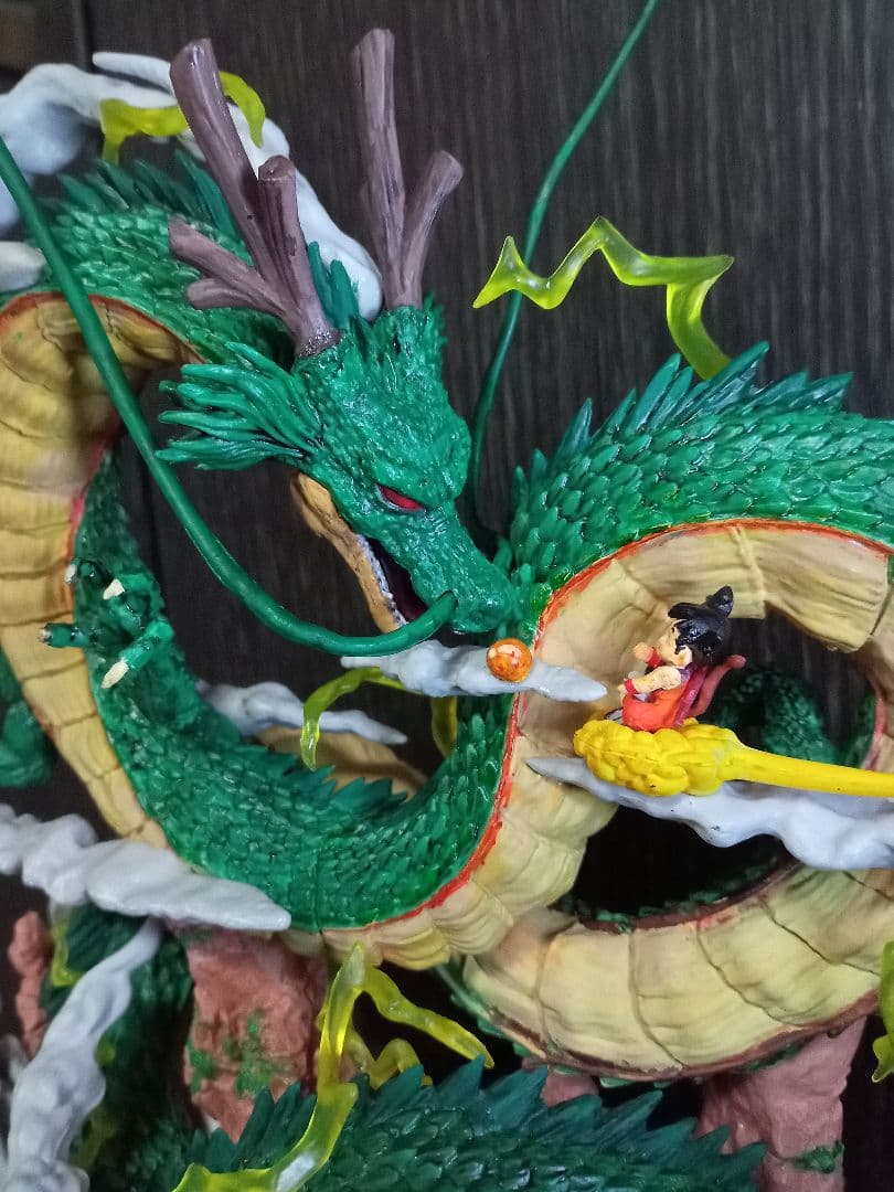 ドラゴンボール 神龍 フィギュア リペイント 孫悟空 シェンロン