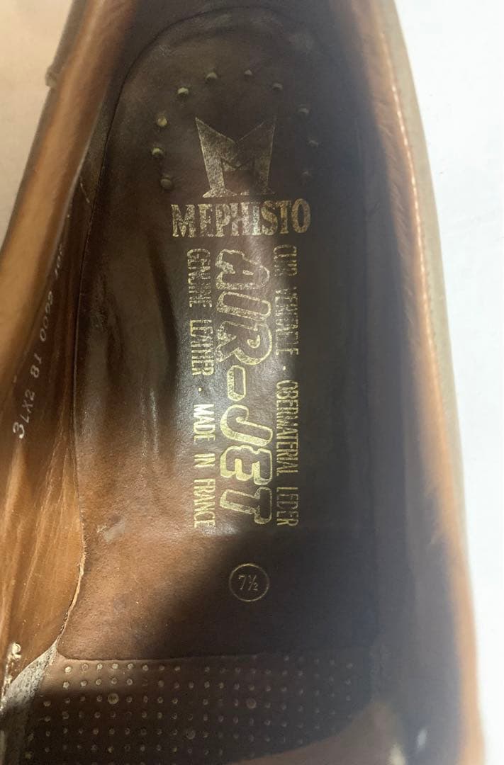 美品 フランス製 Mephisto シューズ 27 match cruiser