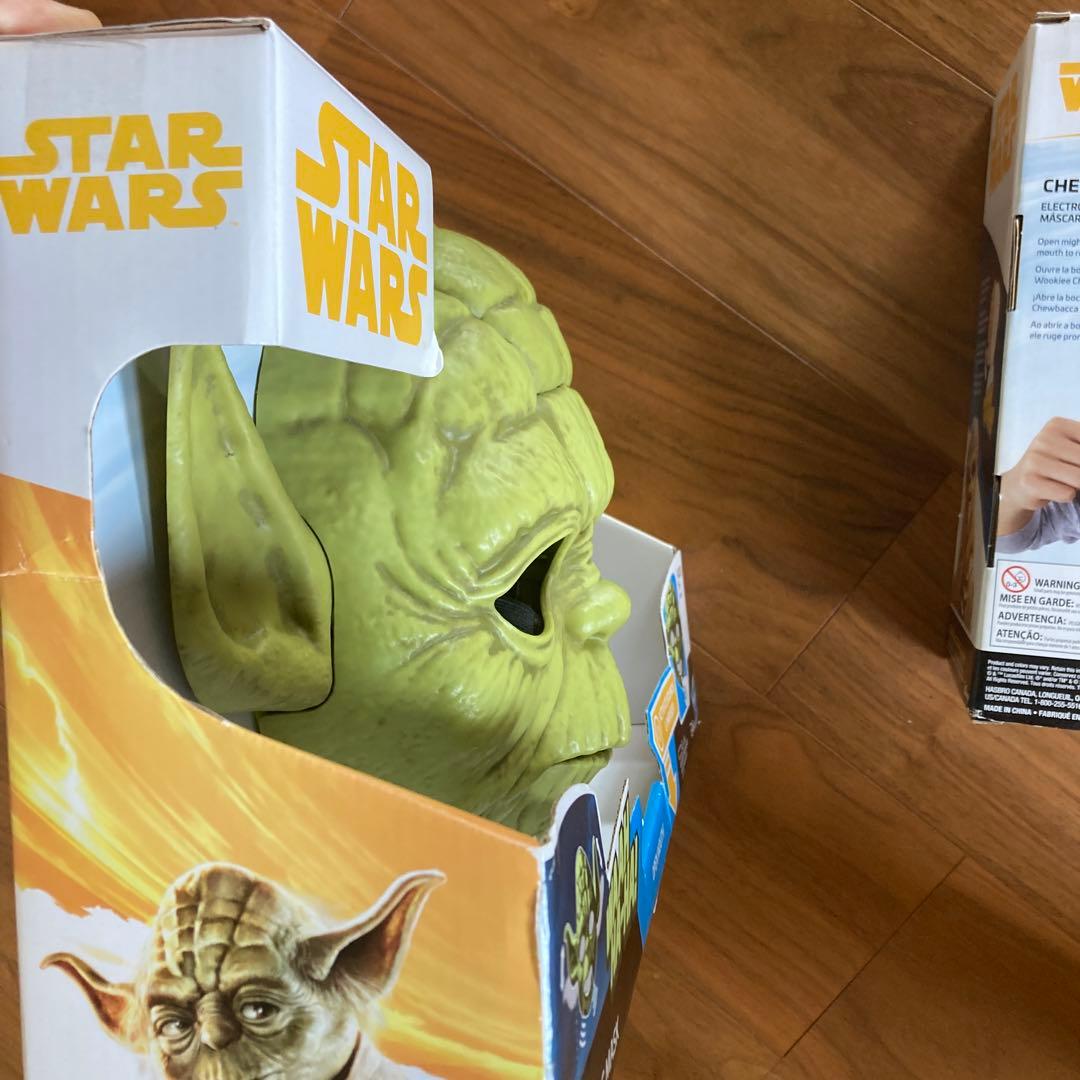 スターウォーズ　ヨーダ　チューバッカ　エレクトロニック　マスク
