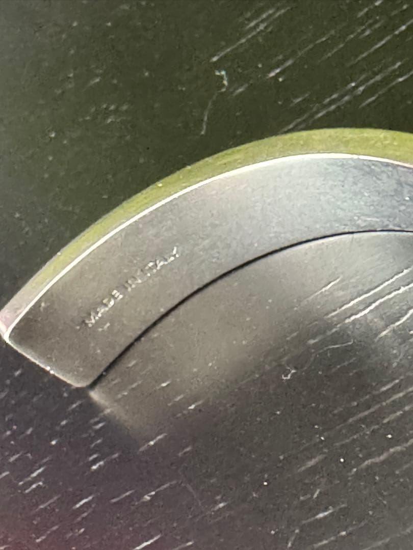 マルジェラ mm6 シルバーカラー オープンバングル　真鍮　イタリア製