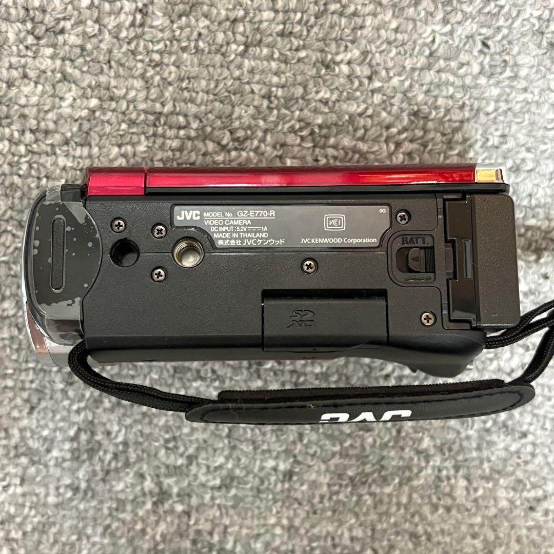 美品 JVC Everio GZ-E700-R ハイビジョン ビデオカメラ