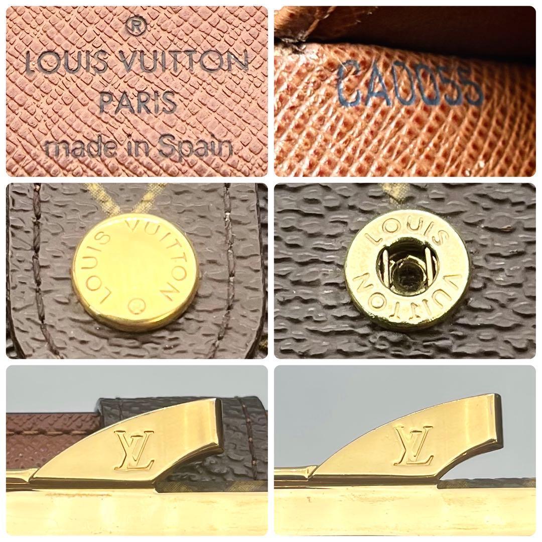 本日限り！ルイヴィトン ヴィエノワ モノグラム 4枚モデル 正規品保証Z406.