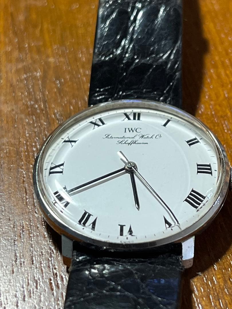 s*i様 iwc 手巻き　ローマンダイヤル ￼￼cal.403 1970年代　美