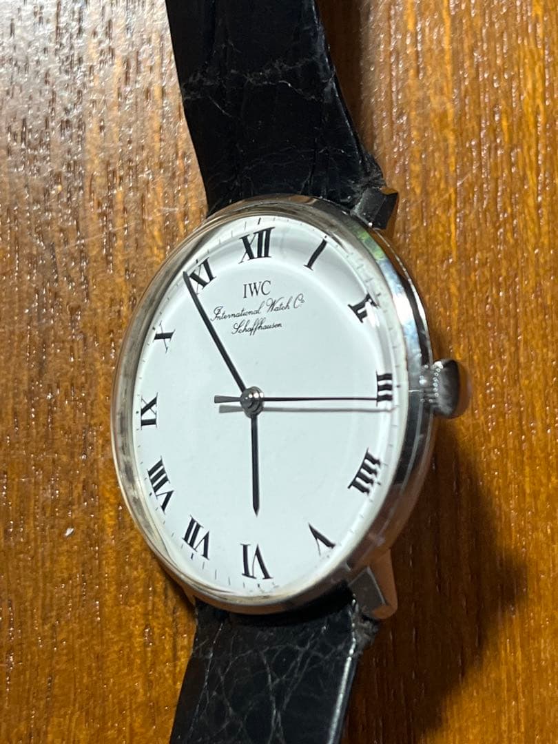 s*i様 iwc 手巻き　ローマンダイヤル ￼￼cal.403 1970年代　美