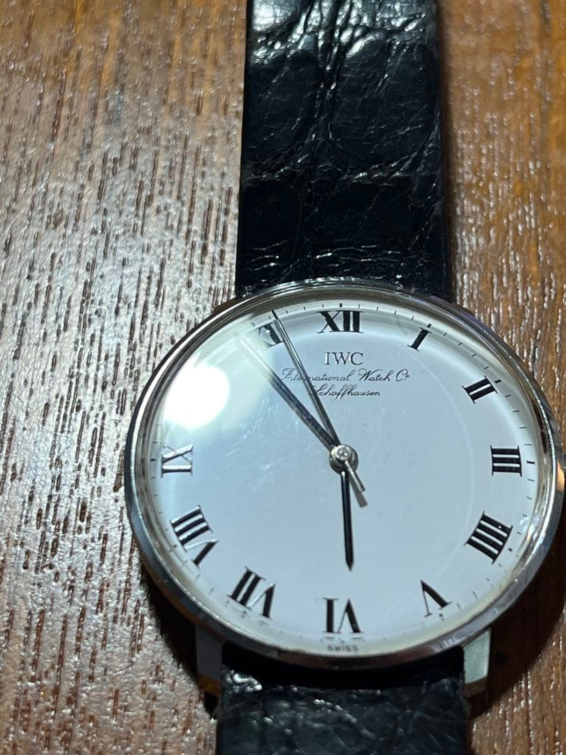 s*i様 iwc 手巻き　ローマンダイヤル ￼￼cal.403 1970年代　美