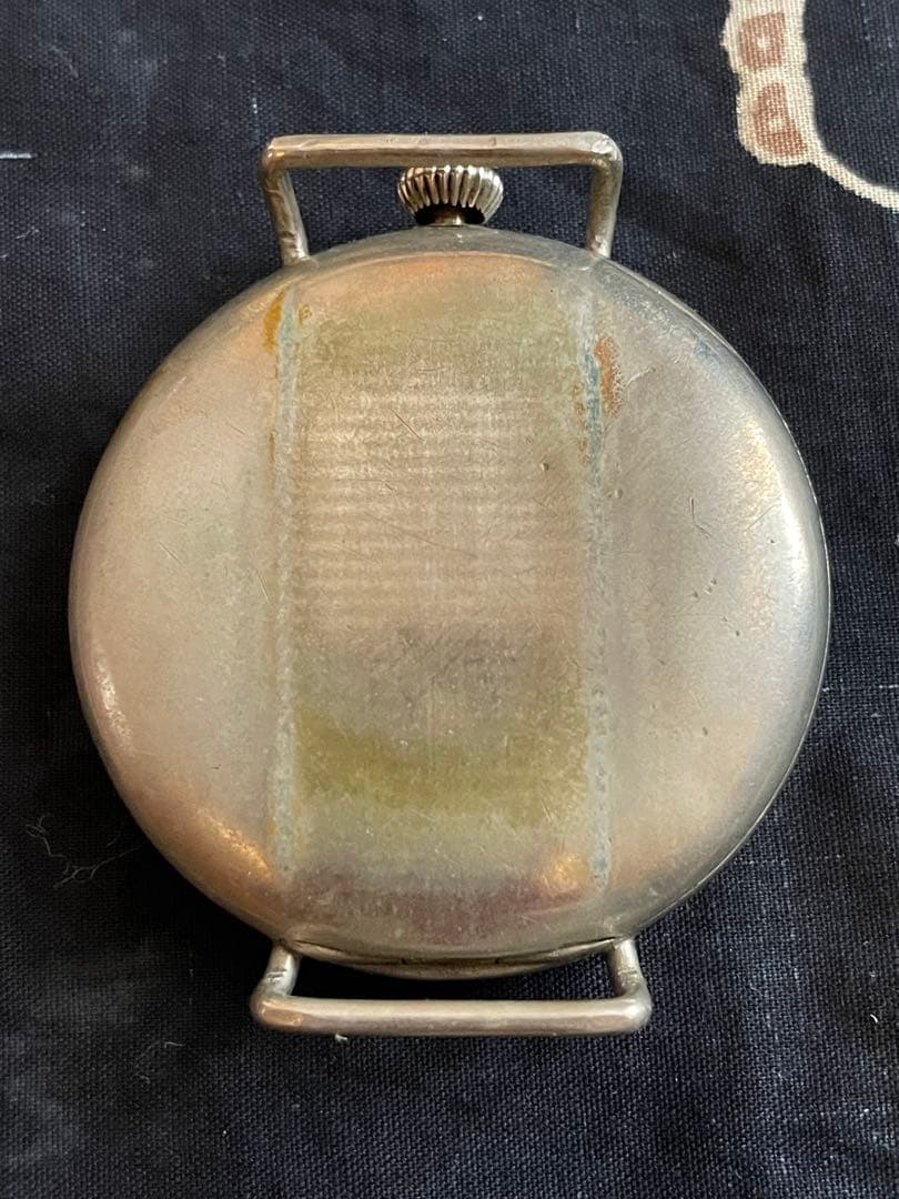 OMEGA 手巻き時計 ユニークデザイン