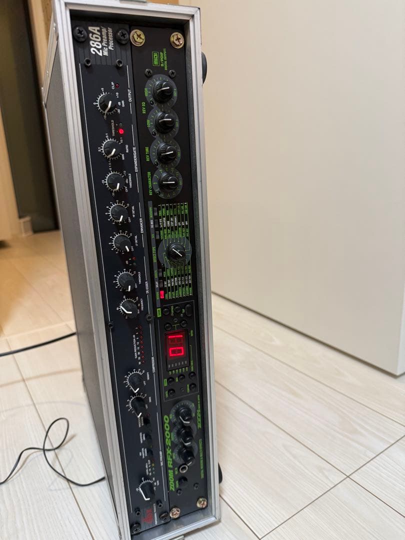 dbx 286A マイクプリアンプ zoom RFX-2000 ラックマウント