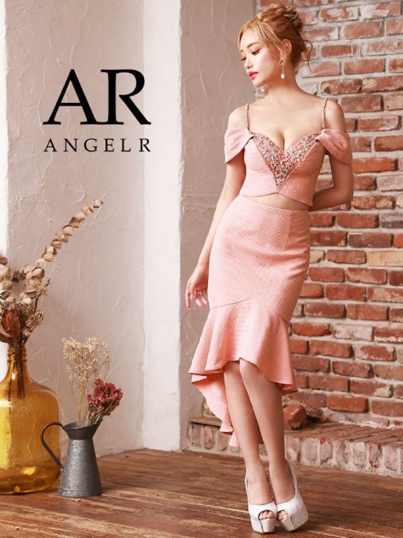 ANGEL R エンジェルアール　セパレート　オフショル　キャバドレス
