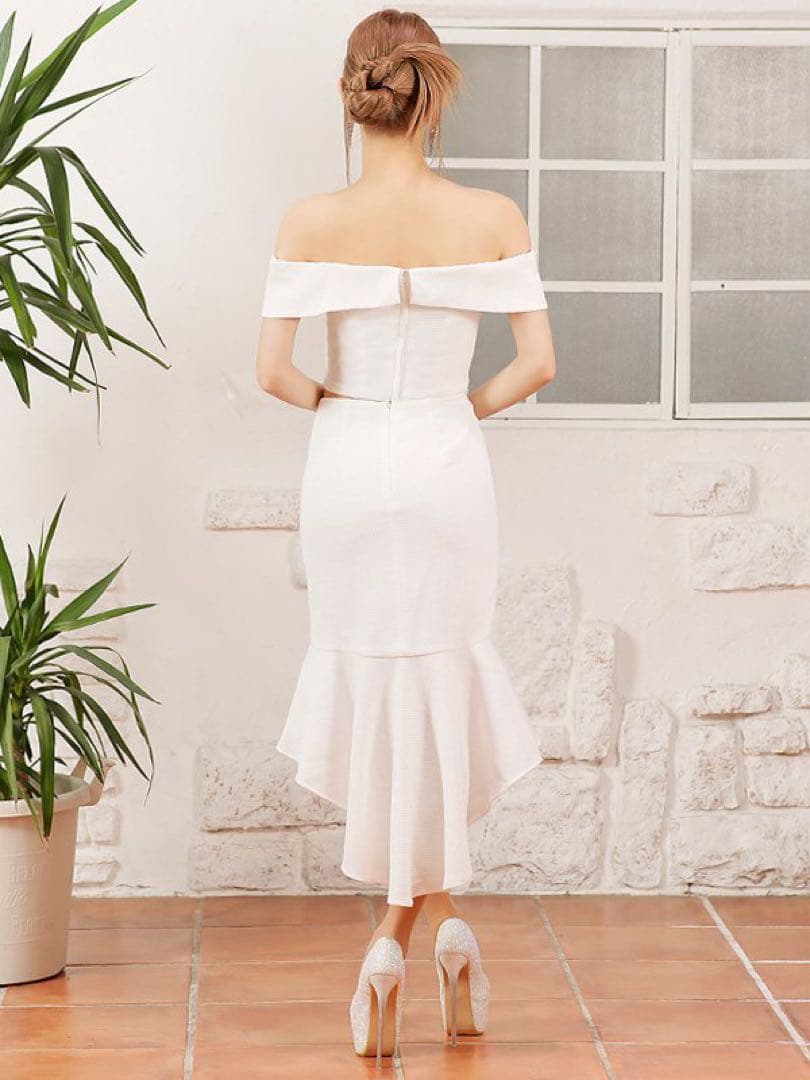 ANGEL R エンジェルアール　セパレート　オフショル　キャバドレス