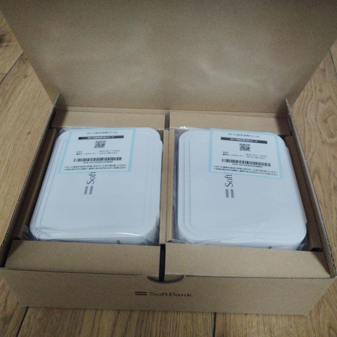な*な様 SoftBank メッシュWi-Fiルーター 2台セット
