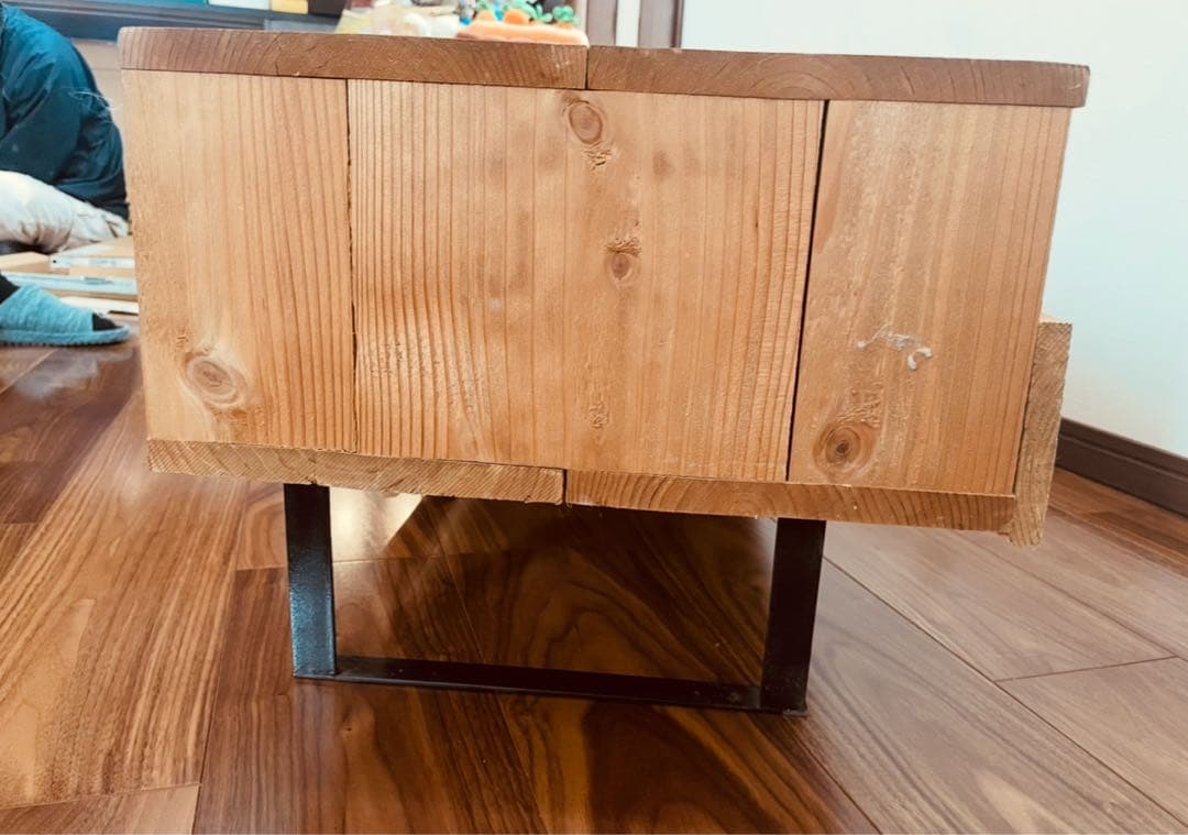 テレビボード　オシャレ　ナチュラルウッドテレビボード 直接引き取り可能