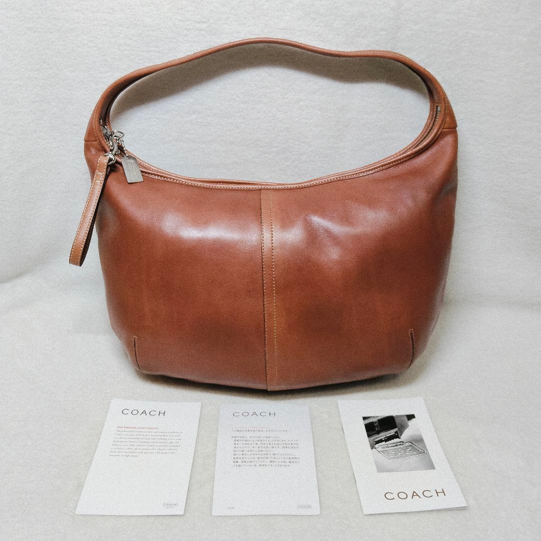 COACH コーチ ショルダーバッグ ハーフムーン レザー ワンショルダー