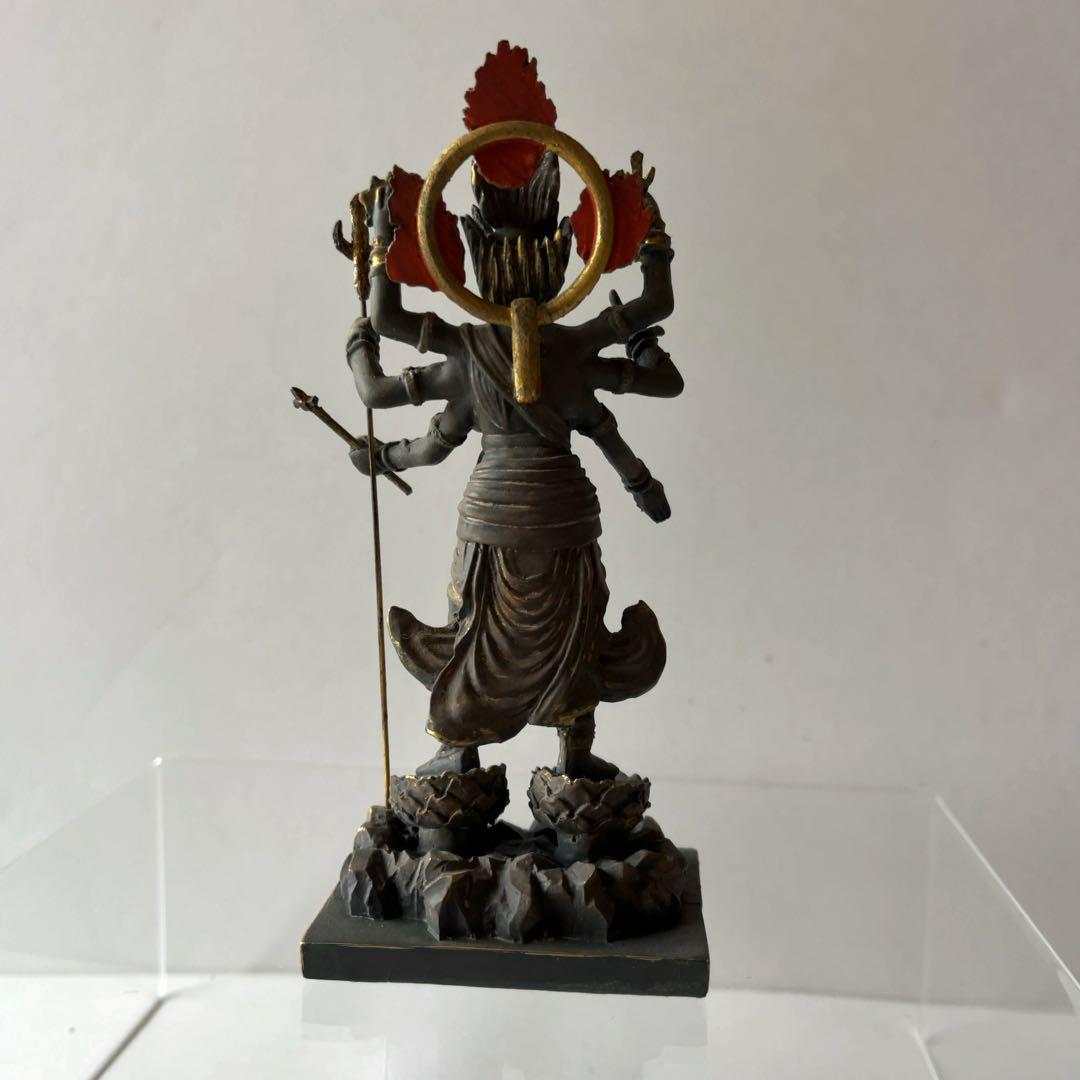 東寺監修 公認】ミニチュア仏像 軍荼利明王(ぐんだりみょうおう)