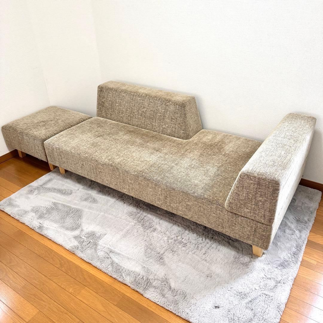 【ycsb】FLANNELSOFA 2.5人掛け スツール オットマン