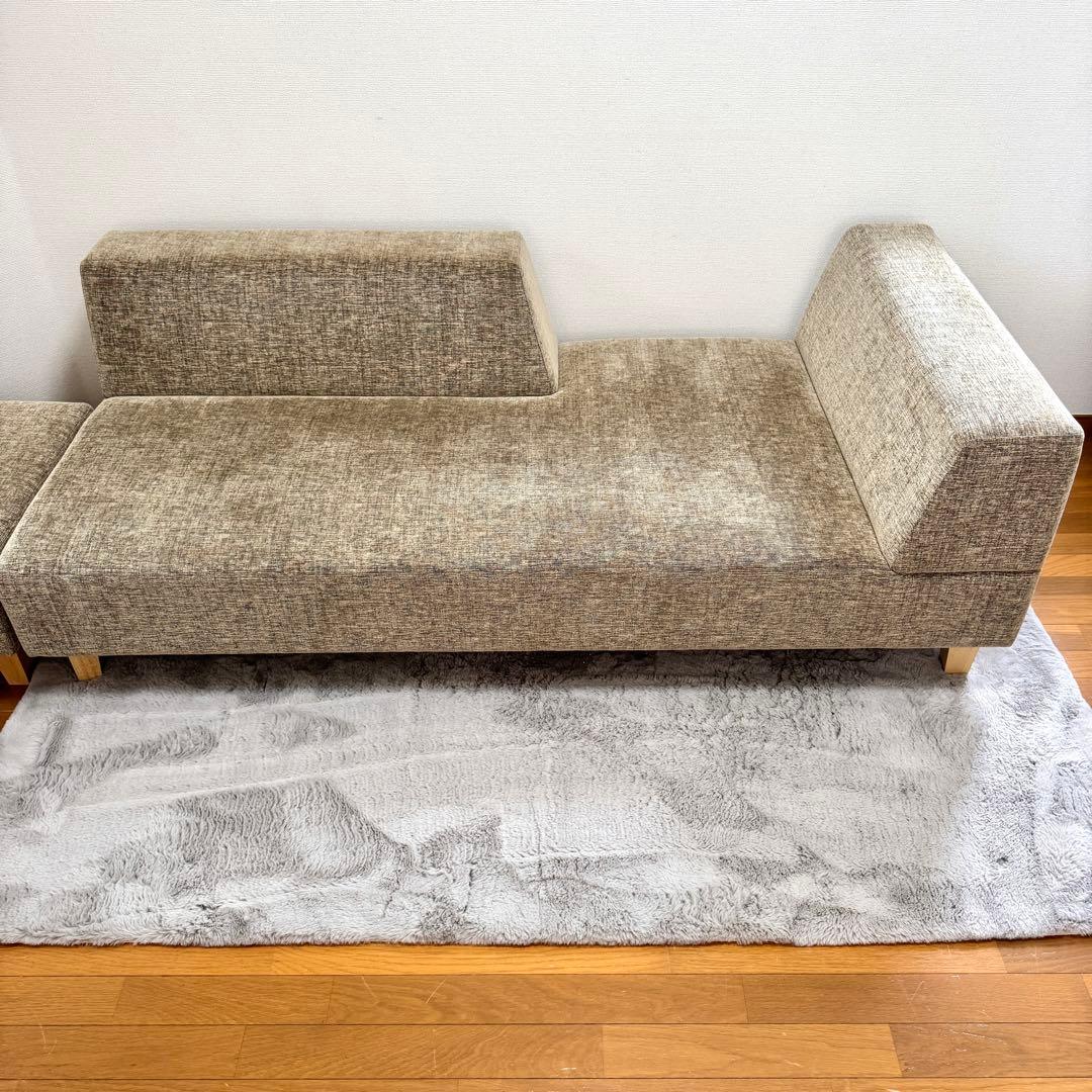 【ycsb】FLANNELSOFA 2.5人掛け スツール オットマン