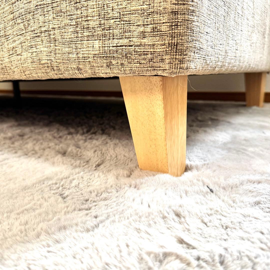 【ycsb】FLANNELSOFA 2.5人掛け スツール オットマン