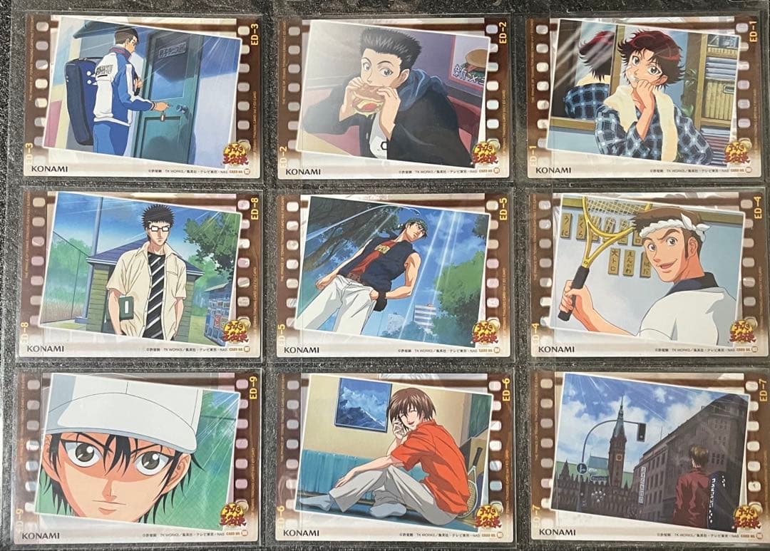 テニプリ　トレカ　OP/ED 青春学園