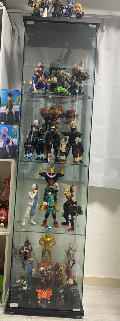 【❗️引き取り限定】不二貿易 コレクションケース、フィギュアケース　クリアグラス