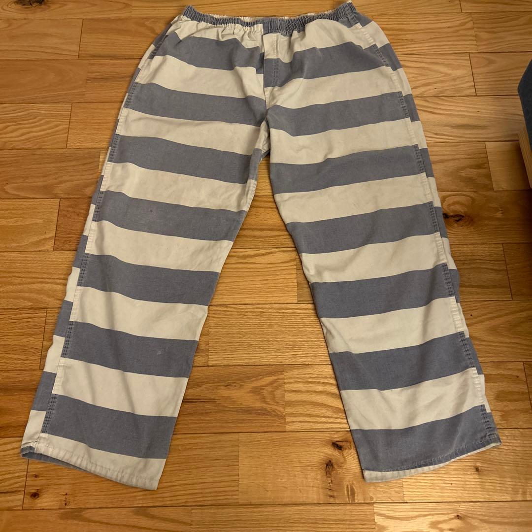 80s ビンテージプリズナー　パンツprisoner jail 囚人服