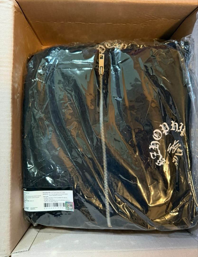 STRAYKIDS 合 HOP POPUP ジップアップ パーカー フーディ