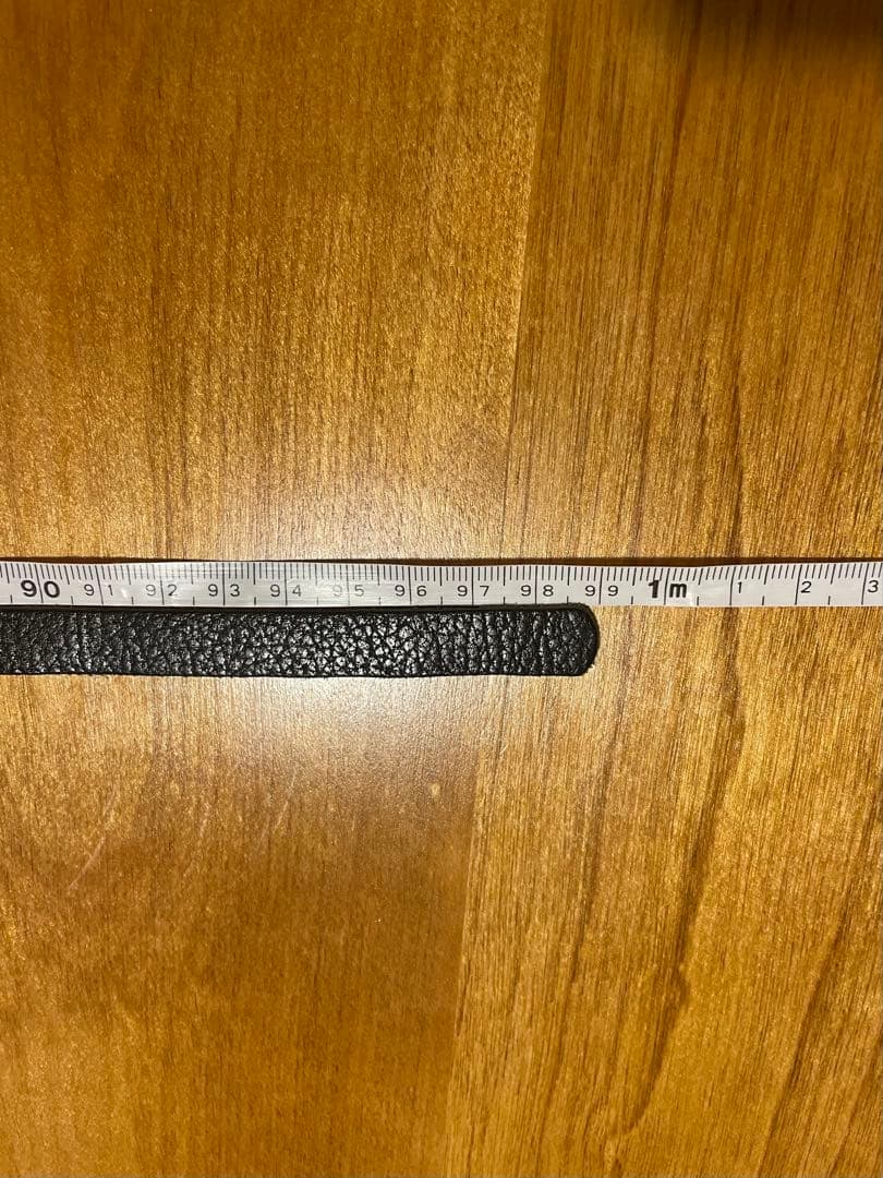 マルタンマルジェラ本人期 黒レザー ブレスレット バックル付き