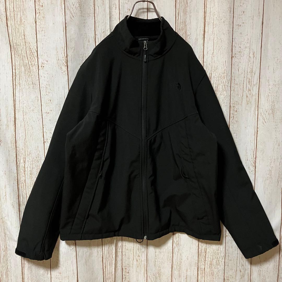 1272 90sノースフェイスソフトシェルジャケットフリースブルゾンUSA古着