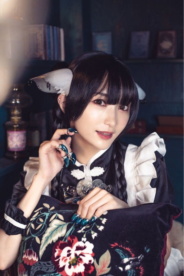 ririco:ramu リリコラム 天使の羽 カチューシャ 垂れ耳 カチューシャ