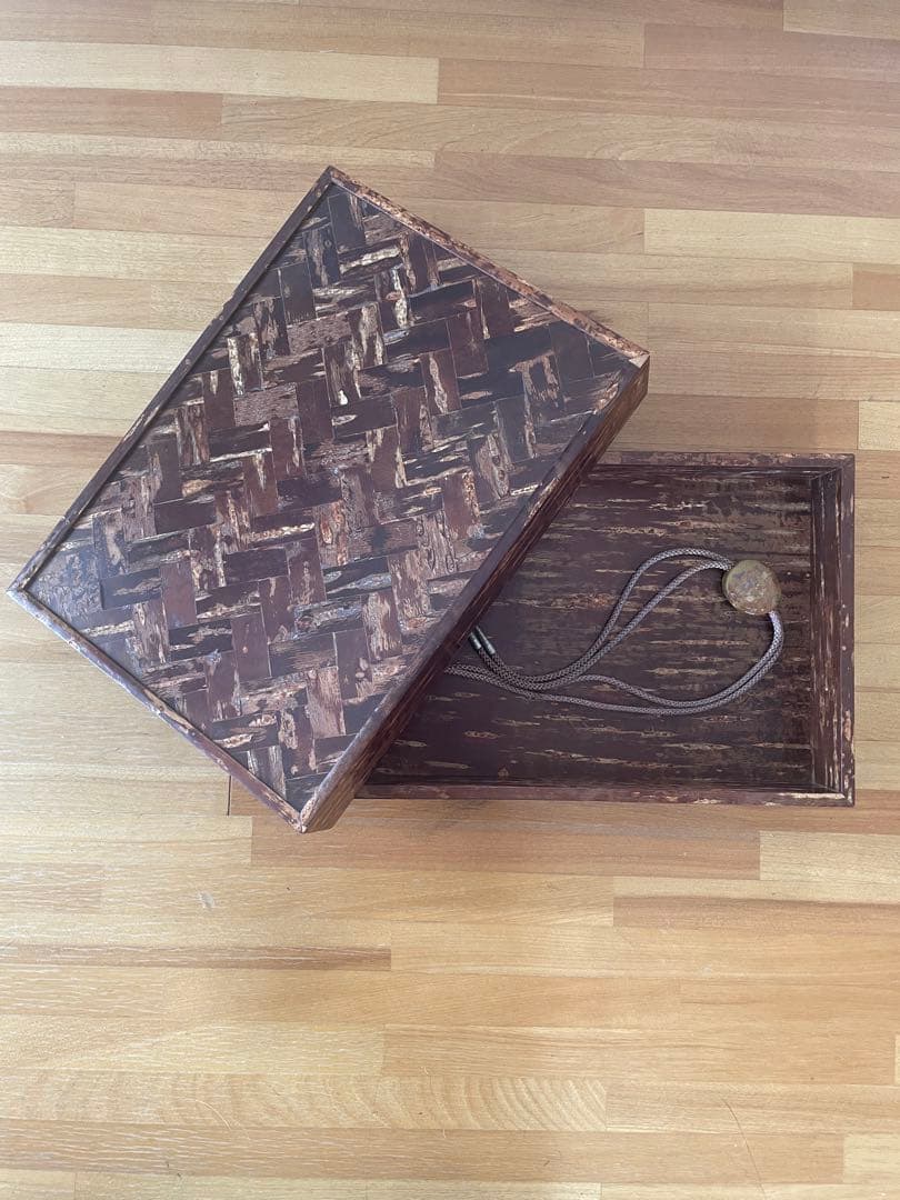 小物入れ　桜皮細工　角館　秋田