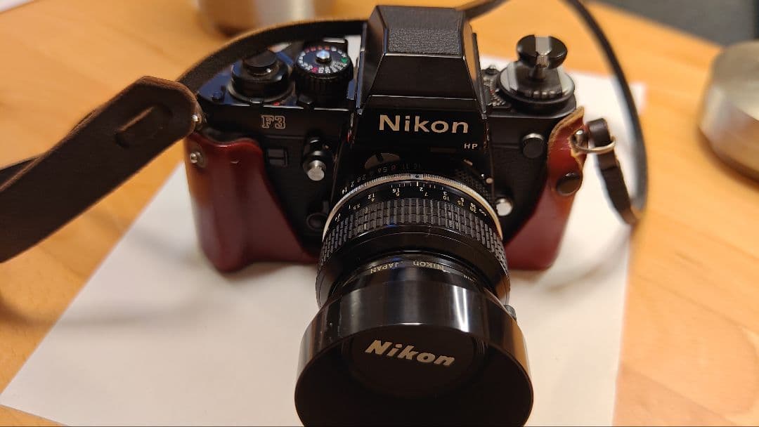 Nikon F3 一眼レフカメラ Nikkor 50mm f1:14付き