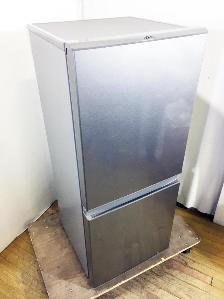 ★美品 中古★AQUA 126L 冷蔵庫【AQR-13G-S】FYBB