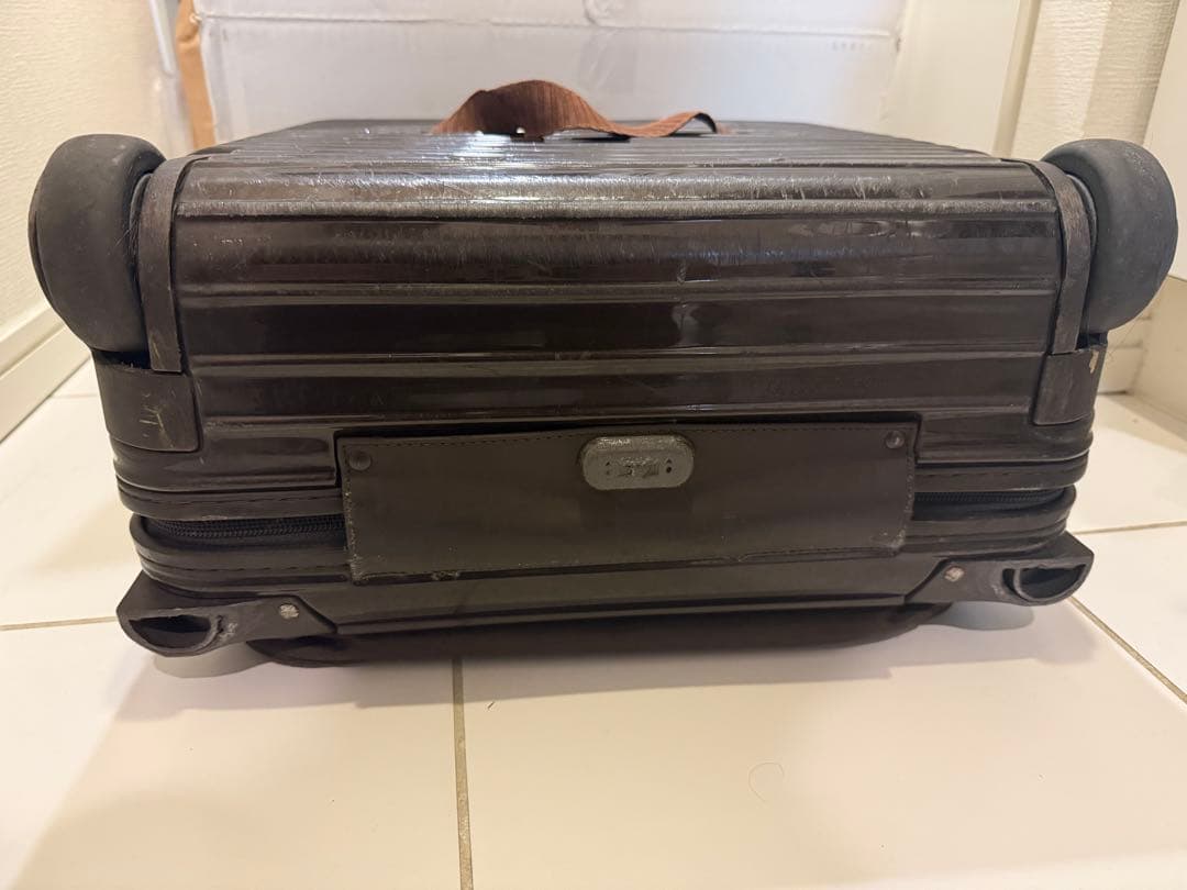 RIMOWA サルサDXハイブリッドビジネストロリー 32Lダークブラウン 2輪
